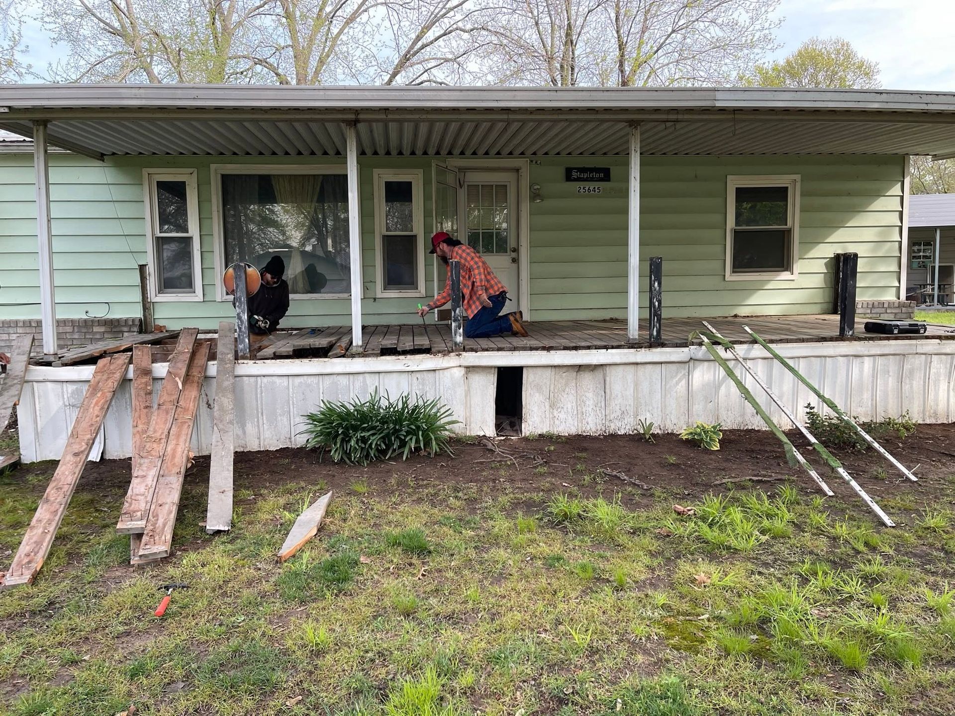 Before and after example - before
