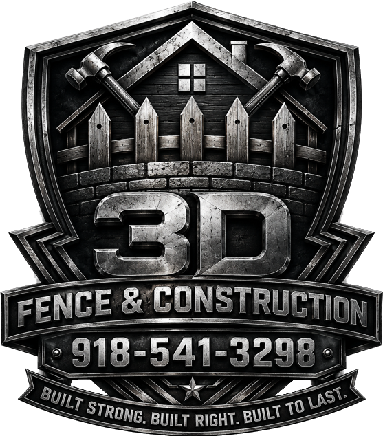 3D Fence & Construction logo